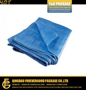 Blue color PE tarpaulin China Manufacturer