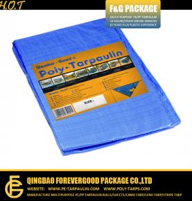 PE Tarpaulin Sheet For Firewood Use